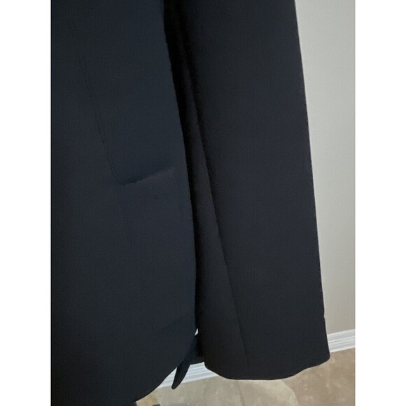 Banana Republic Womens size 6 Jacket Black Full Zip Lined Button Front Bow NWT - Picture 9 of 9